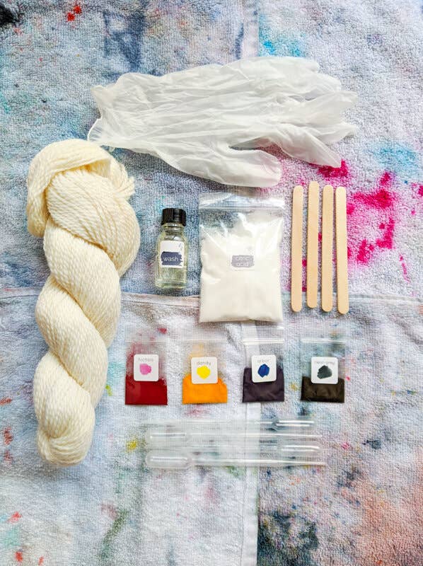 We Gather Yarn Dyeing Kit — DEAR GEMINI